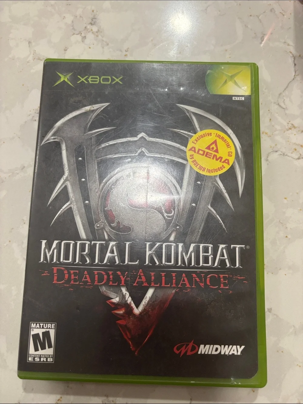 Xbox- mortal kombat deadly alliance game